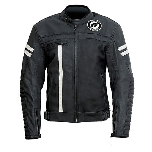 Garibaldi Moka Racer SAS-TEC leather jacket