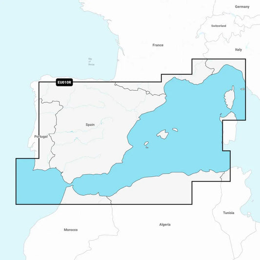 Garmin Mediterranean Coast Spain Navionics+™ Marine Charts