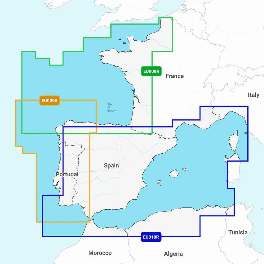 Garmin NAEU010R Spain/Mediterranean Coast Navionics®+ Micro SD/SD Card Map