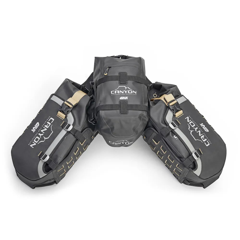 Givi Canyon 2+1 16+16+12L side saddlebag set