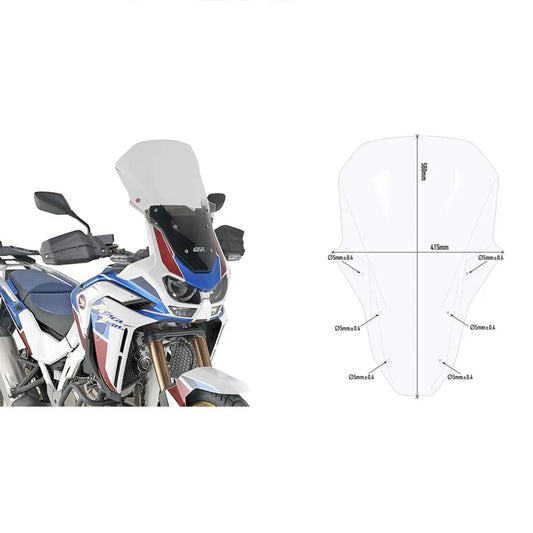 Givi D1178ST Honda CRF1100L Africa Twin Adventure Sports windshield