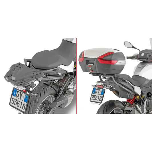 Givi Monokey/Monolock BMW F 900 R/XR top case rear fitting