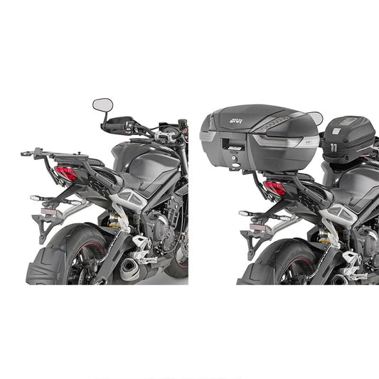Givi Monokey/Monolock Triumph Street Triple 765 top case rear fitting