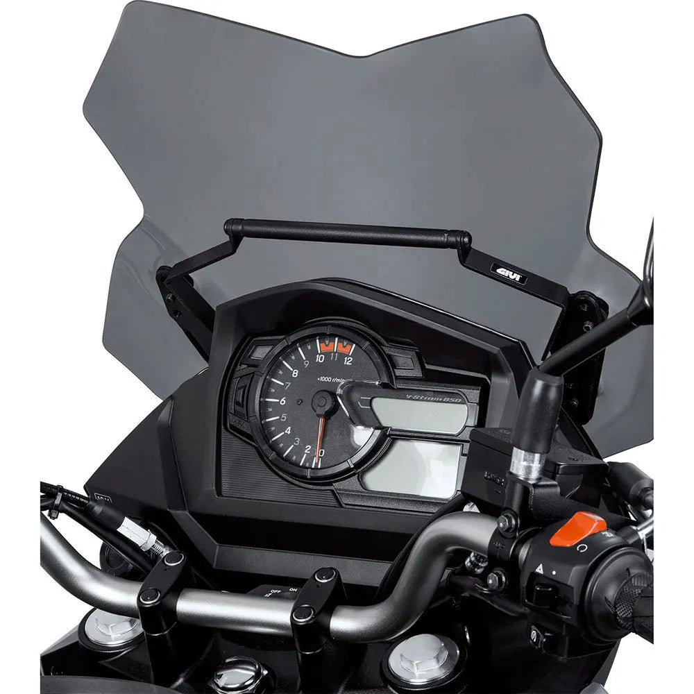 Givi Suzuki DL V-Strom 650 support bar behind dome