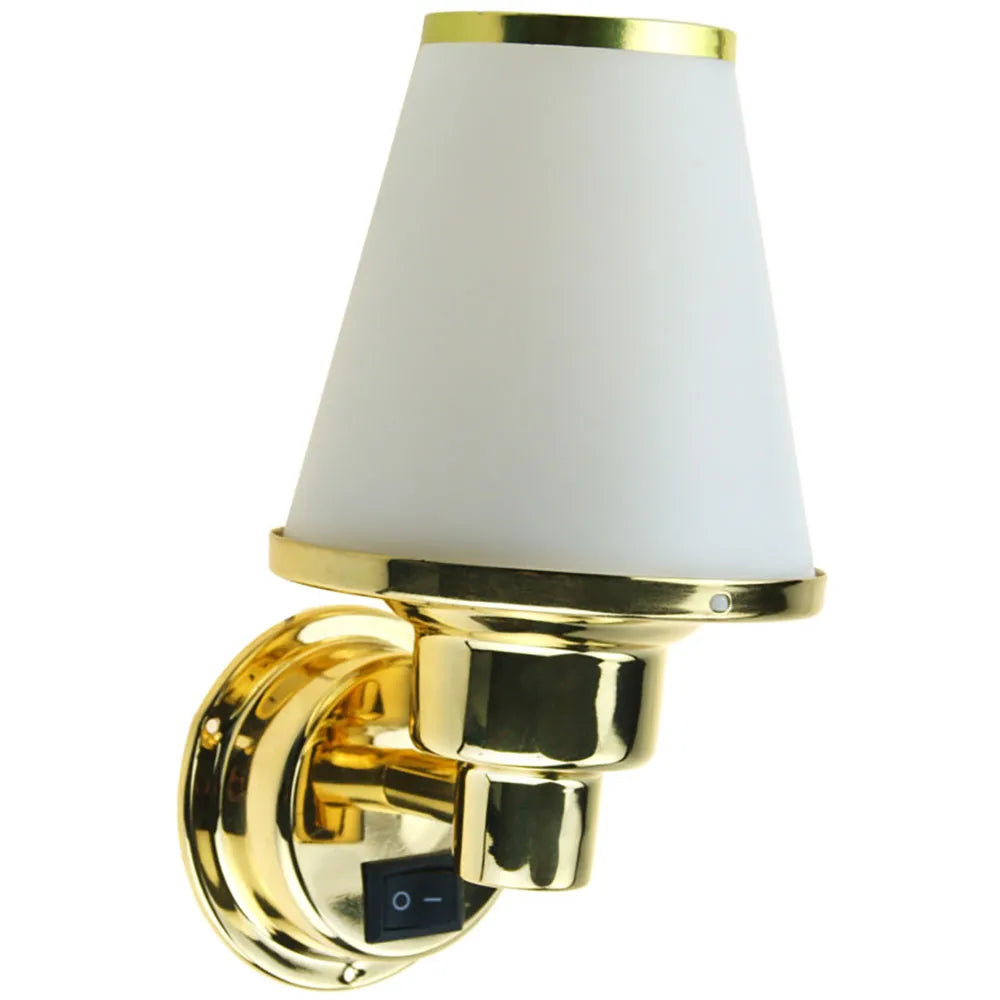 Goldenship Bulkhead Halogen Cabin Light 72 mm 12V 10W