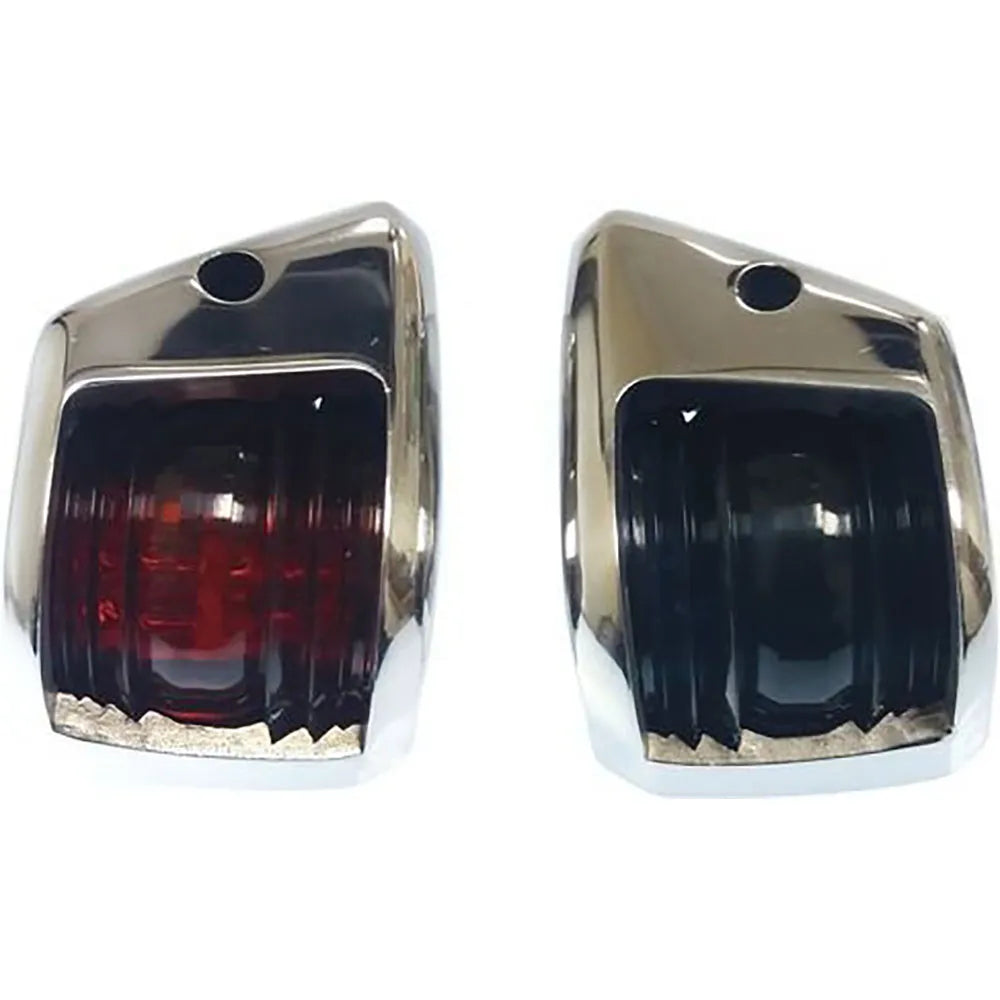 Goldenship stainless steel 65mA Port/Starboard Navigation Led Light Kit 39x56x76 mm 12V 2 units