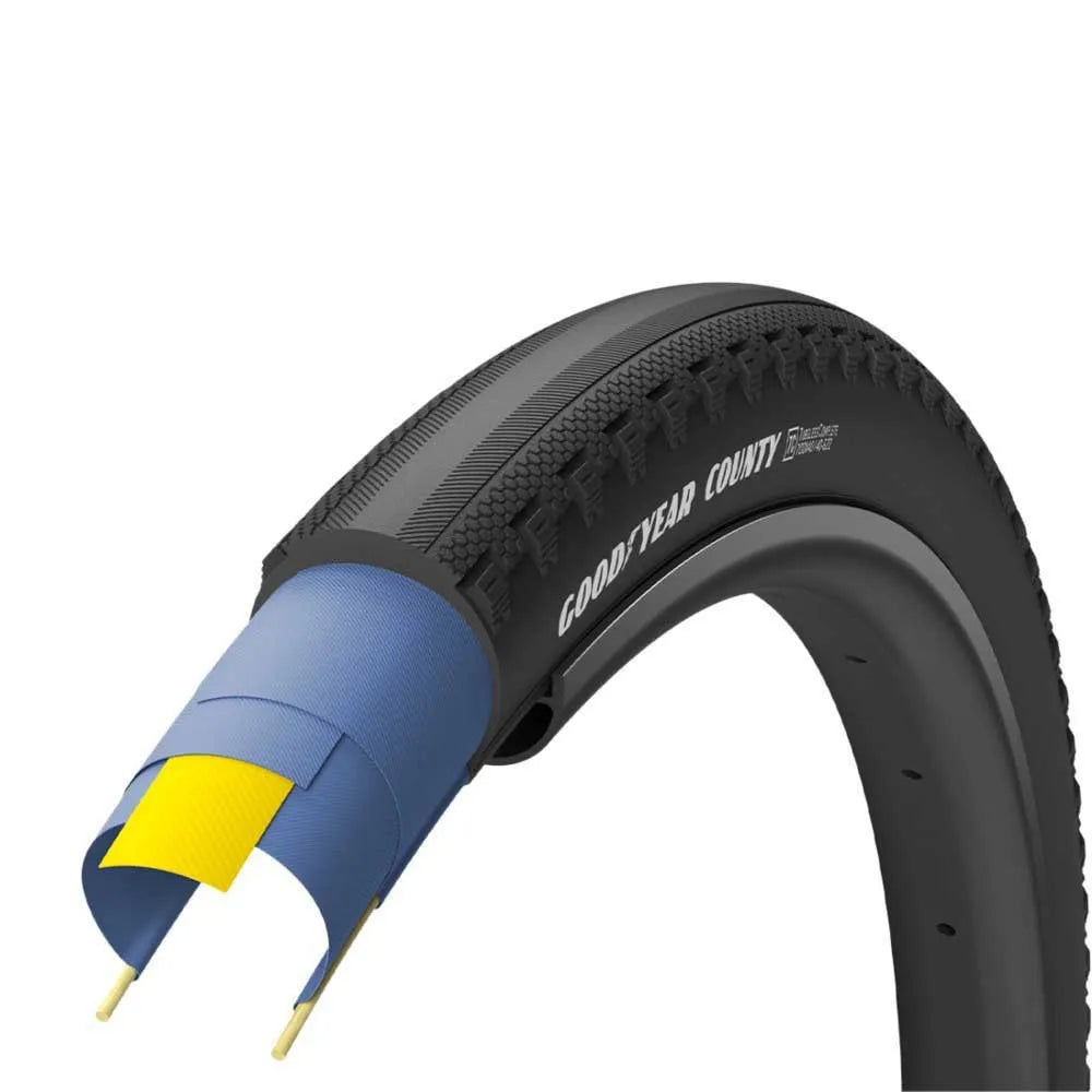 Goodyear County 60 TPI Tubeless 700 x 35 rigid gravel tyre