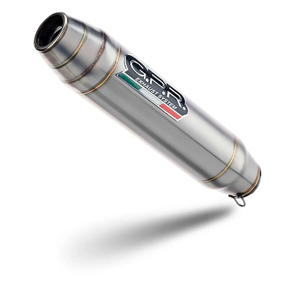 Gpr exclusive Deeptone Inox Kawasaki Z250 13-16 Not Homologated Slip On Muffler