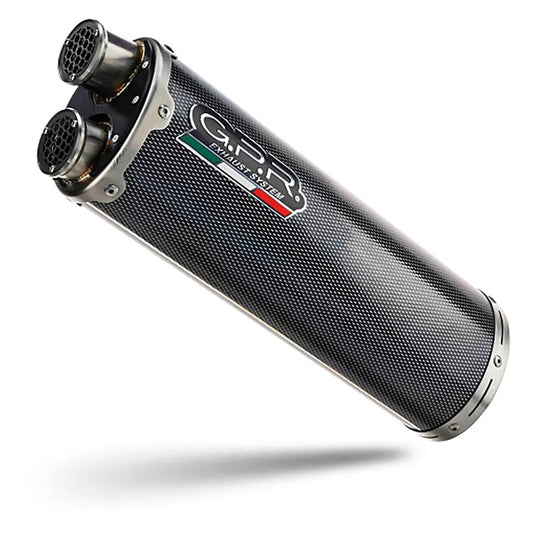 Gpr exclusive Dual Poppy Yamaha Tenere 700 25-26 Homologated Slip On Muffler