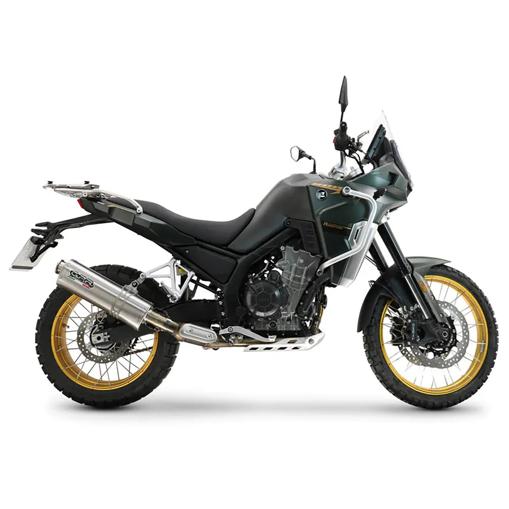Gpr exclusive Dune Triovale Titanio Kove 800X 24-26 KOV.1.DUNE Homologated Slip On Muffler
