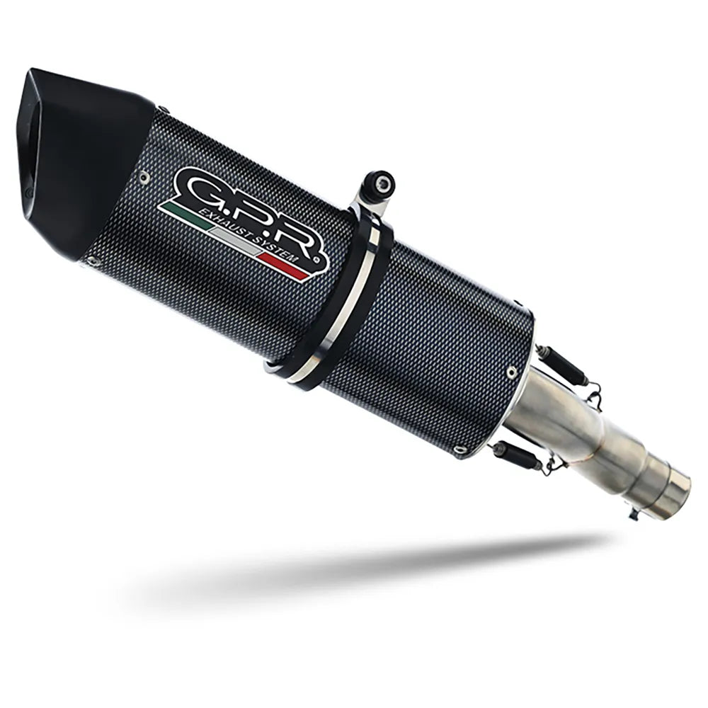 Gpr exclusive Furore Evo4 Poppy Fantic Motor XMF 125 25-26 Homologated Slip On Muffler