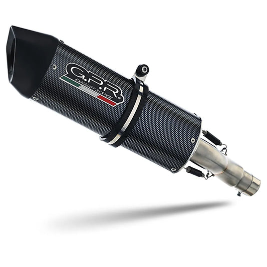 Gpr exclusive Furore Evo4 Poppy Fantic Motor XMF 125 25-26 Homologated Slip On Muffler