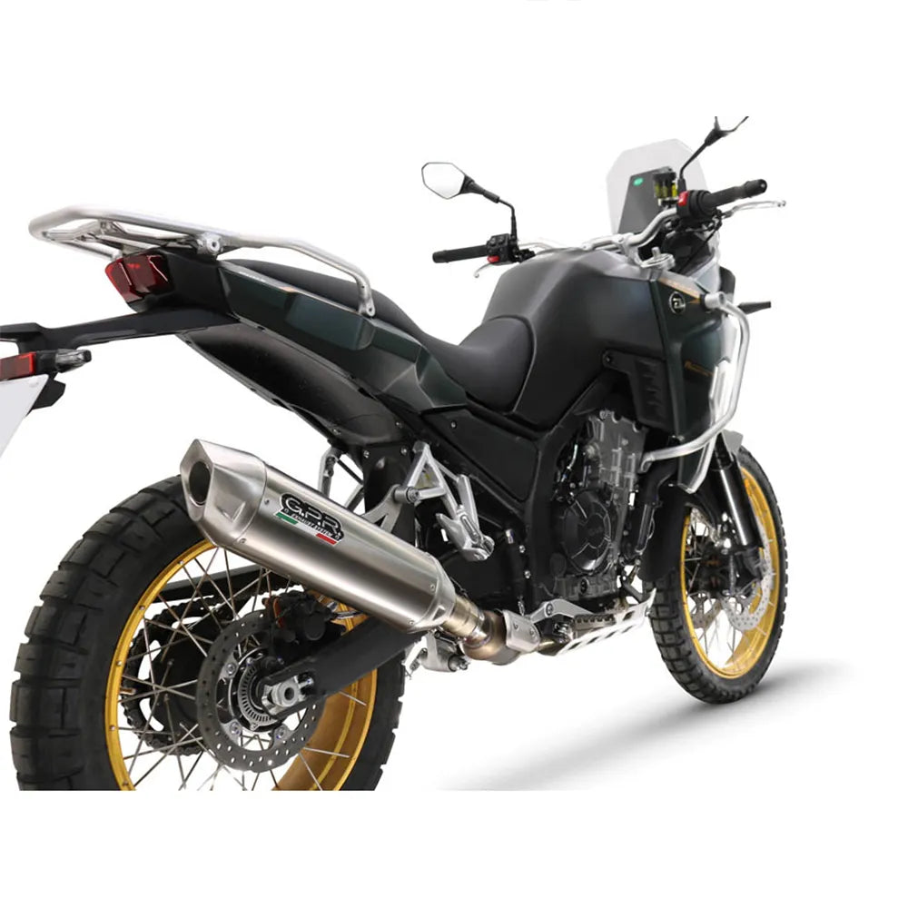 Gpr exclusive Furore-X Acciaio Inox Kove 800X 24-26 Not Homologated Slip On Muffler