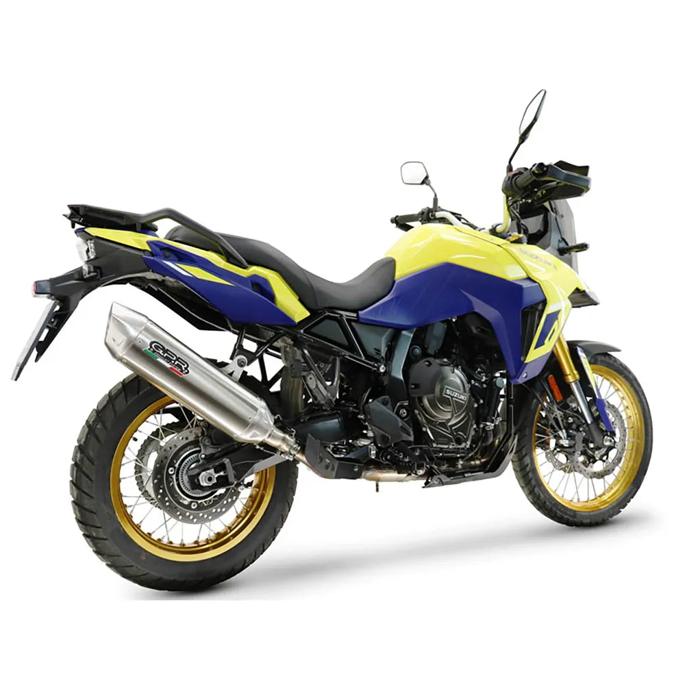 Gpr exclusive Furore-X Acciaio Inox Suzuki V-Strom DL800 DE/SE 25-26 Homologated Slip On Muffler