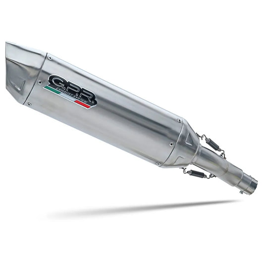 Gpr exclusive Furore-X Inox Suzuki DR 650 R-N-Re 90-95 Homologated Slip On Muffler