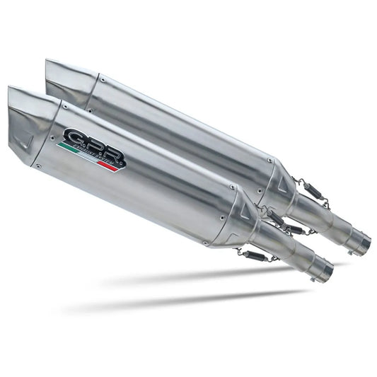 Gpr exclusive Furore-X Inox Suzuki GSX 1400 01-07 Homologated Slip On Muffler