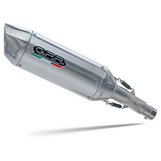 Gpr exclusive Furore-X Inox With Catalyst Kawasaki Versys 650 15-16 Homologated Full Line System