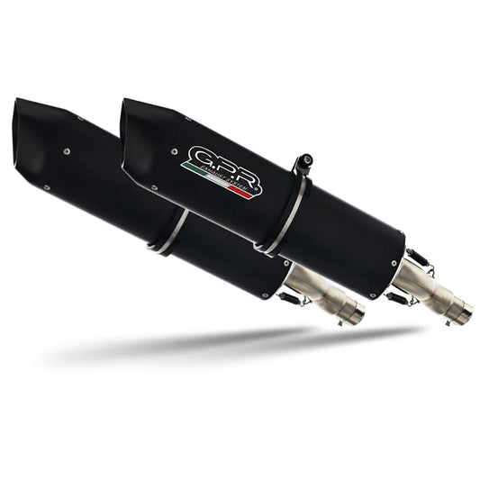 Gpr exclusive Furore-X Inox With Catalyst Kawasaki ZZR 1400 08-11 Homologated Slip On Muffler