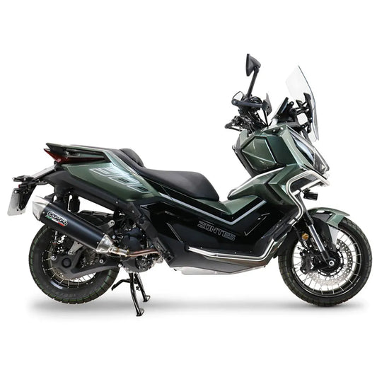 Gpr exclusive Furore-X Scooter Zontes 365D 24-26 Homologated Slip On Muffler