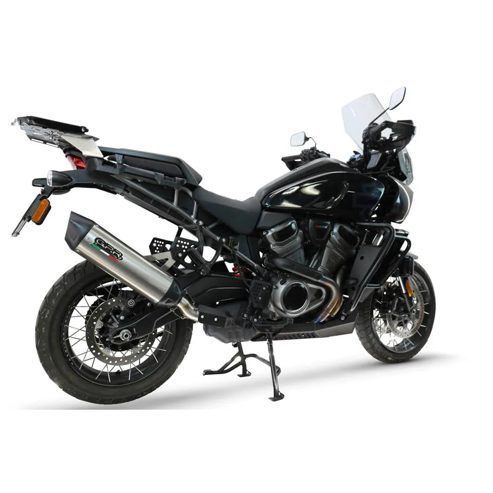 Gpr exclusive Furore-X Titanio Harley Davidson Pan America 1250 20-24 Homologated Slip On Muffler