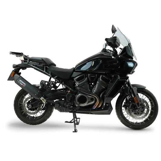 Gpr exclusive Furore-X Titanio Nero Harley Davidson Pan America 1250 20-24 Homologated Slip On Muffler