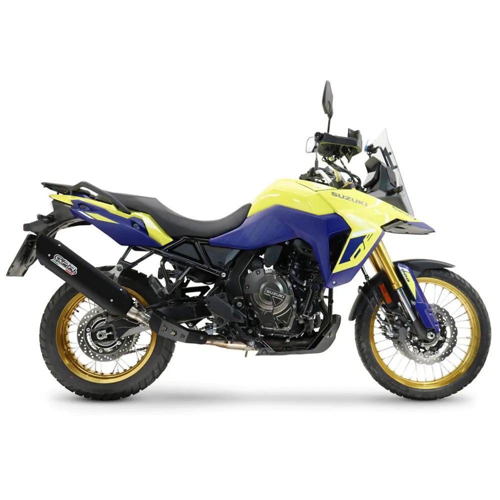 Gpr exclusive Furore-X Titanio Nero Suzuki V-Strom DL800 DE/SE 25-26 Homologated Slip On Muffler