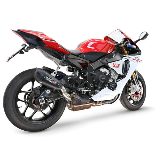 Gpr exclusive GP-Revo Black Titanium Yamaha YZF R1/R1/M 15-16 Homologated Slip On Muffler