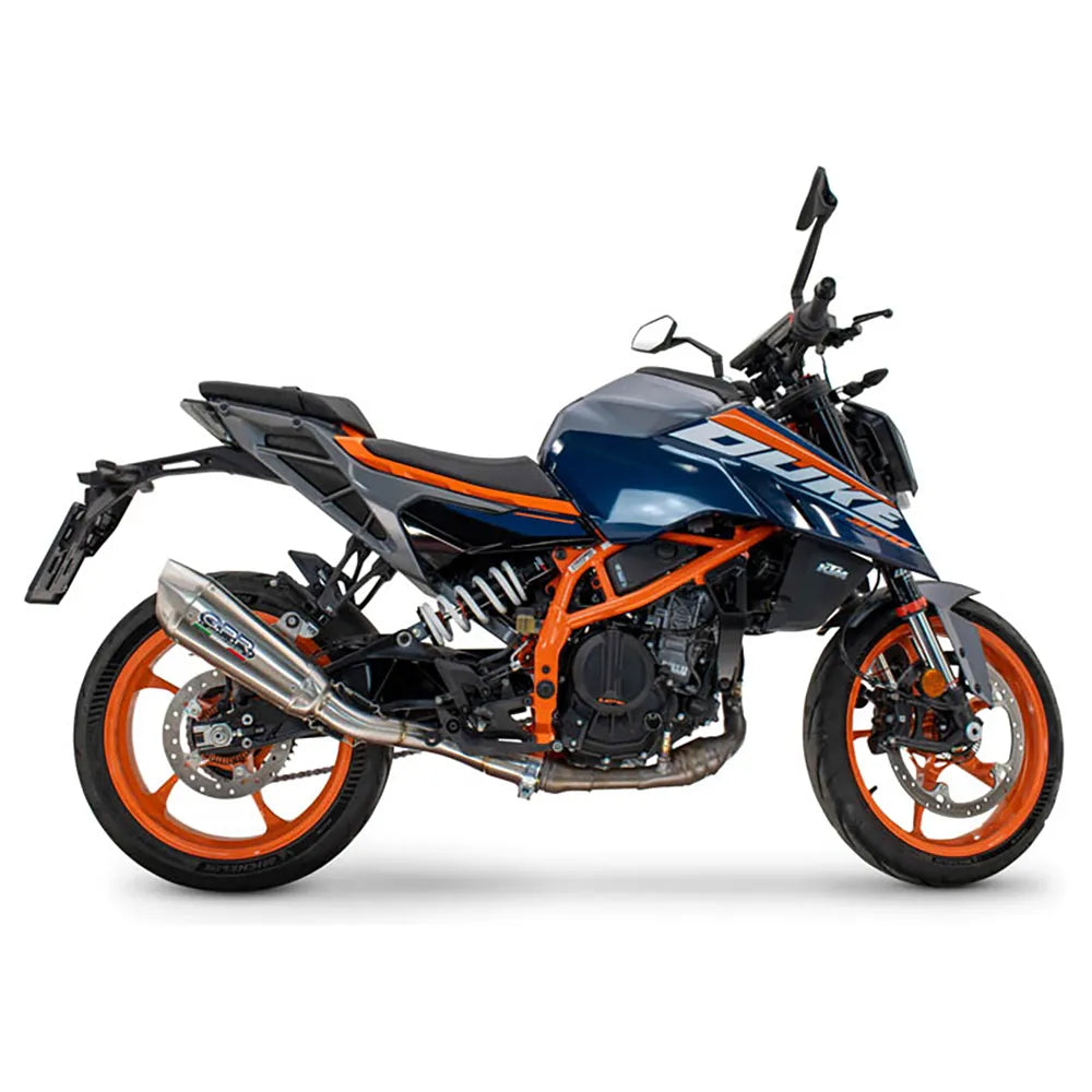 Gpr exclusive GP-Revo Titanium KTM Duke 125 24-25 Homologated Slip On Muffler