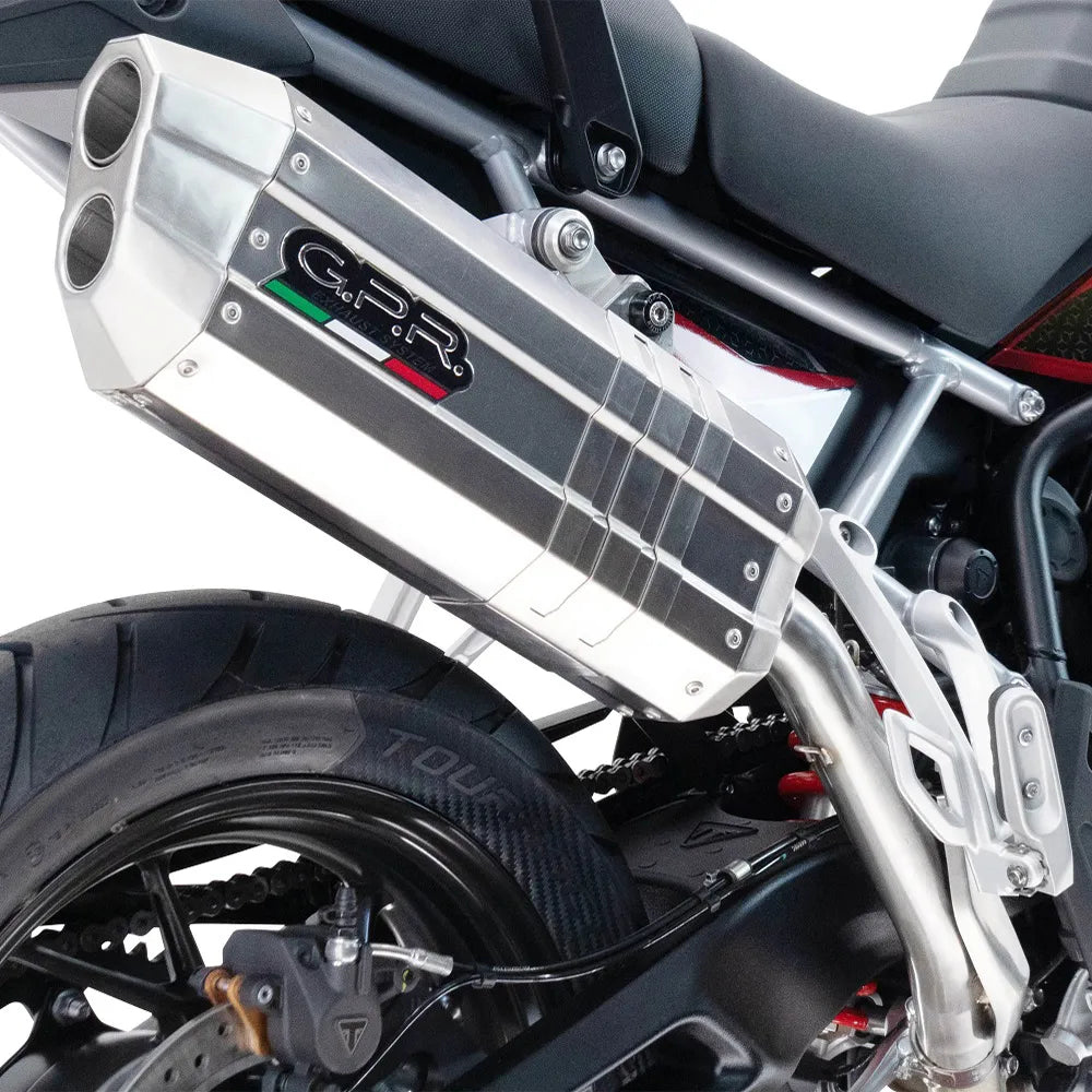 Gpr exclusive Hyper Sonic Inox BMW R 850 RT 94-01 Homologated Slip On Muffler
