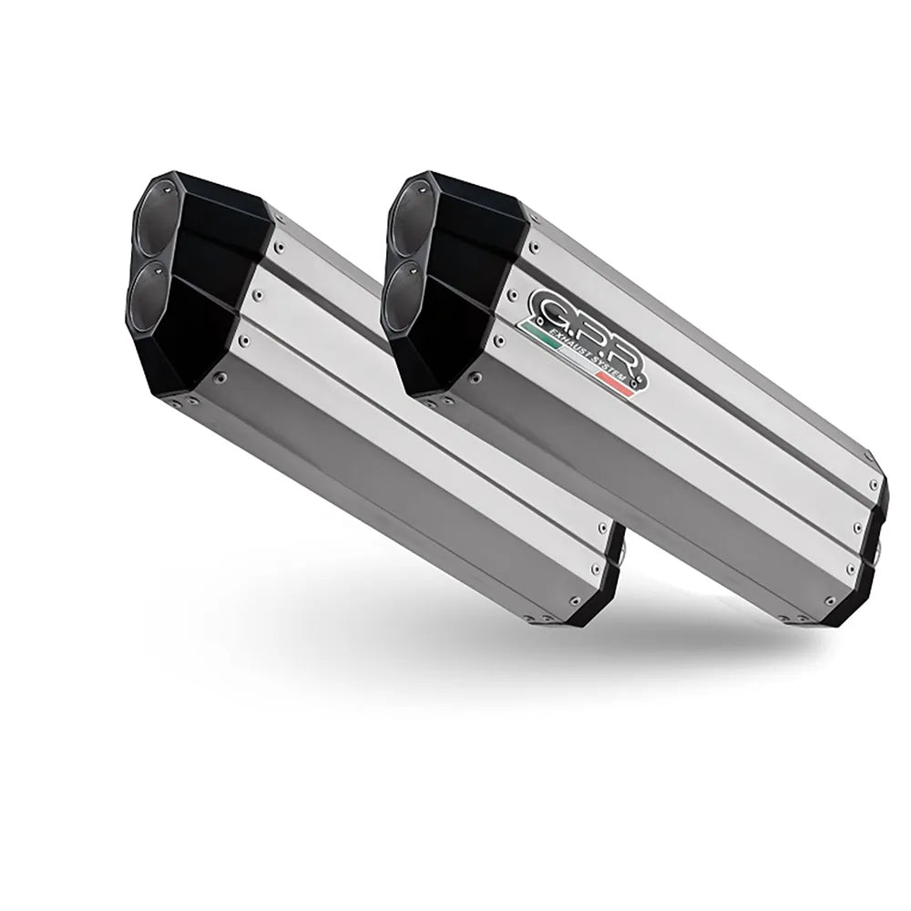Gpr exclusive Hyper Sonic Titanium BMW K 1600 GT 22-24 Homologated Slip On Muffler
