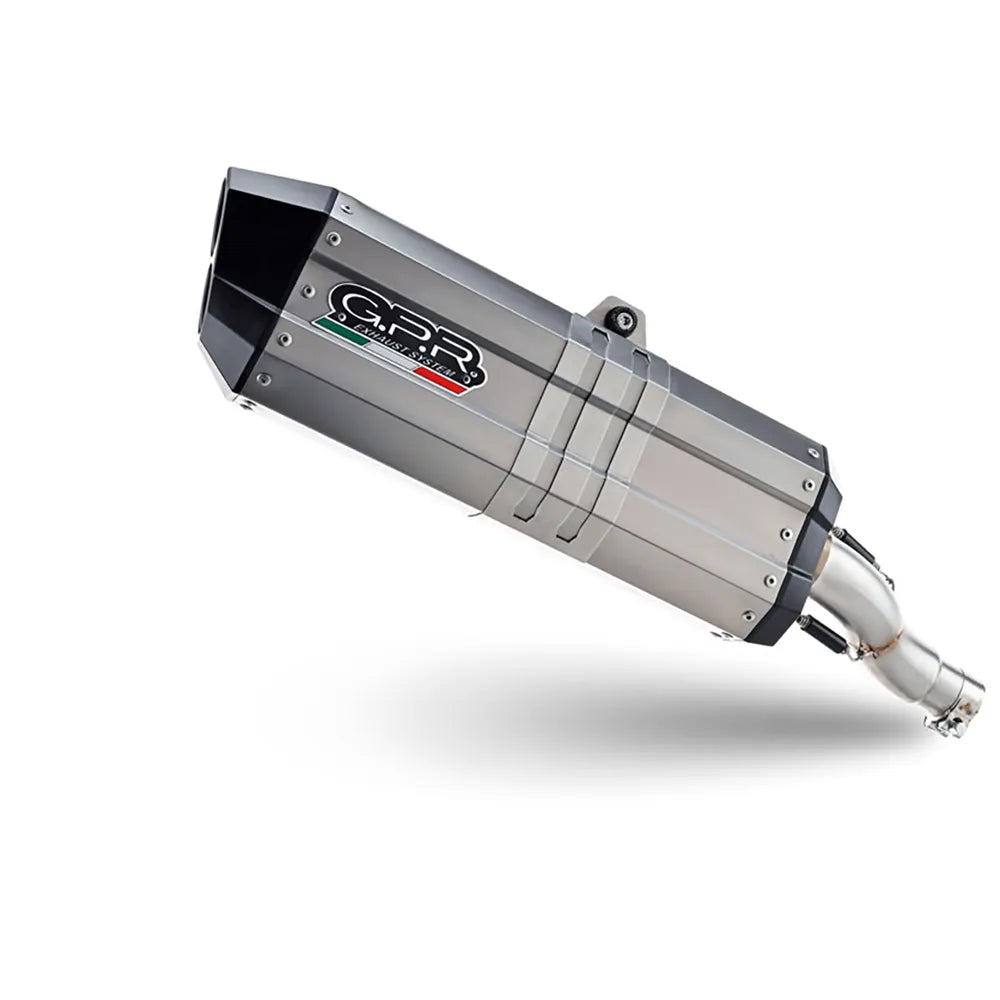 Gpr exclusive Hyper Sonic Titanium BMW R 1250 GS 19-20 Homologated Slip On Muffler