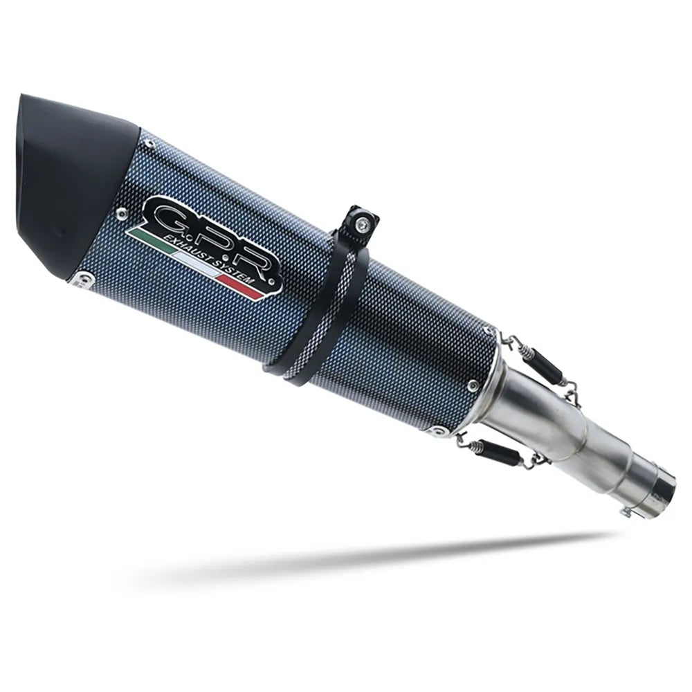 Gpr exclusive New Grand Prix Evo Poppy Suzuki GSX-S 1000 GX 24-25 Homologated Slip On Muffler