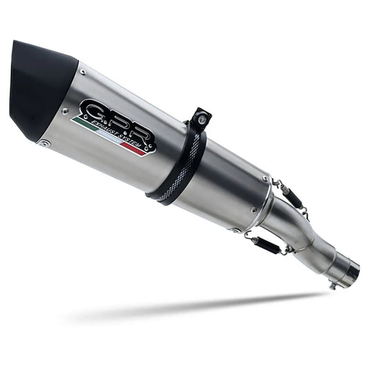 Gpr exclusive New Grand Prix Evo Titanium With Catalyst Kawasaki Z250 13-16 Homologated Slip On Muffler