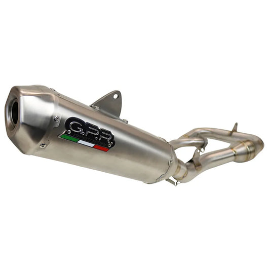 Gpr exclusive Pentacross Inox Yamaha WR 450 F 12-15 Not Homologated Slip On Muffler