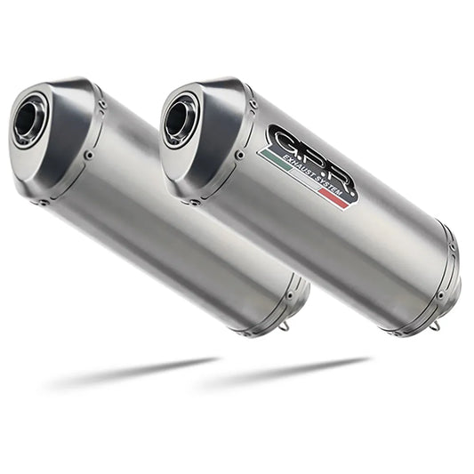 Gpr exclusive Satinox Ducati Monster 695 06-08 Homologated Slip On Muffler