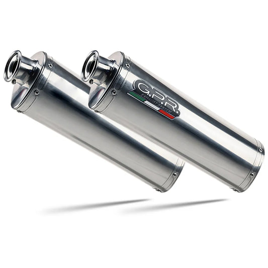 Gpr exclusive Trioval SWM Motorcycles Superdual 650 X 25-26 Homologated Slip On Muffler
