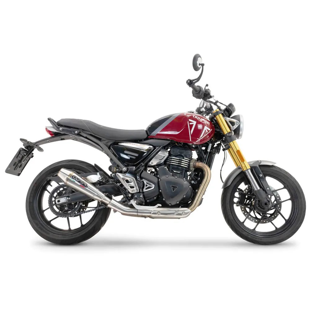 Gpr exclusive Ultracone Triumph Speed 400 23-25 Homologated Slip On Muffler