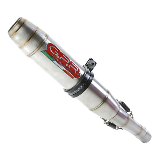 GPR Exhaust Systems Deeptone Inox Kawasaki ZX-6R 05-06 Homologated Slip On Muffler