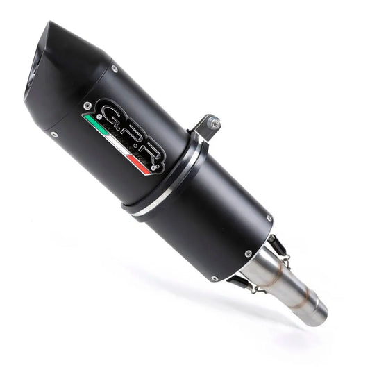 GPR Exhaust Systems Furore Evo4 Nero CF Moto 650 NK 21-22 Ref:CF.2.CAT.FUNE Homologated Oval Muffler
