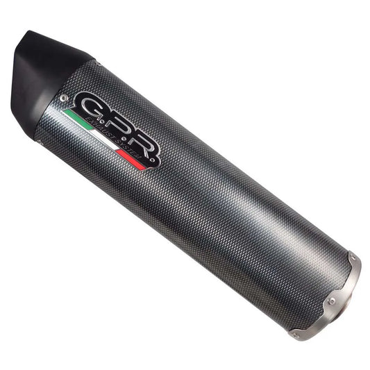 GPR Exhaust Systems Furore Poppy Beta RR 125 Enduro LC 4t 10-18 Ref:BT.7.FUPO Homologated Oval Muffler
