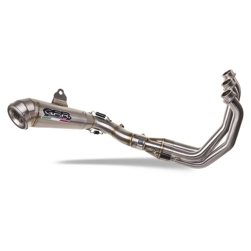 GPR Exhaust Systems Powercone Evo Triumph Trident 660 2021-2024 E5 Conical Not Homologated Full Line System