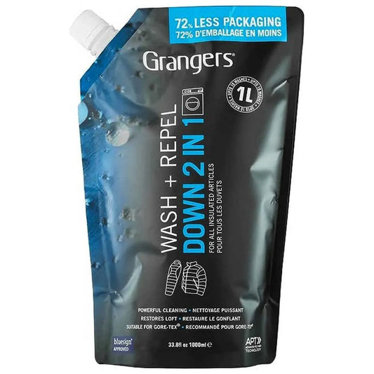 Grangers Wash + Repel Down 2in1 Cleaner & Water Repellent 1L