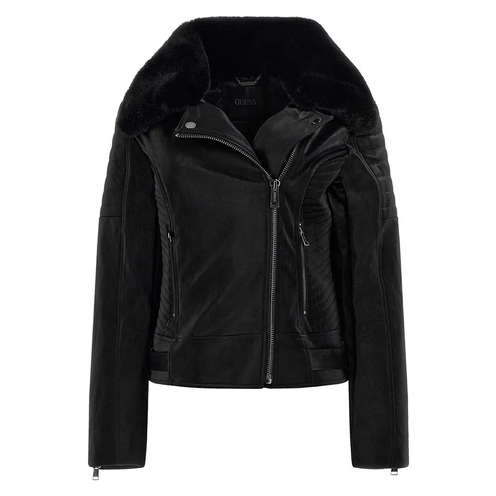Guess Darcey Biker leather jacket