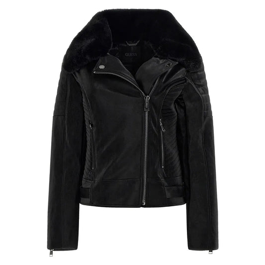 Guess Darcey Biker leather jacket