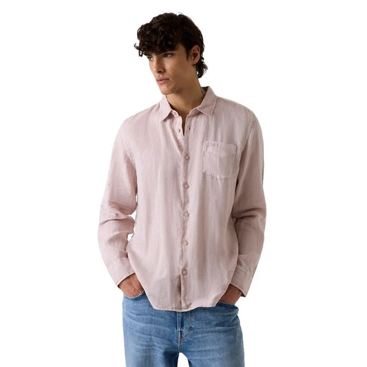 Guess Eco Napa Linen Regular Fit long sleeve shirt