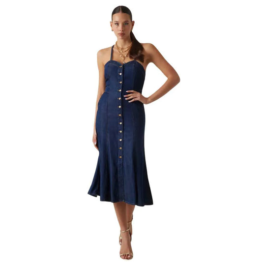 Guess W5GK43D5N61 sleeveless midi dress