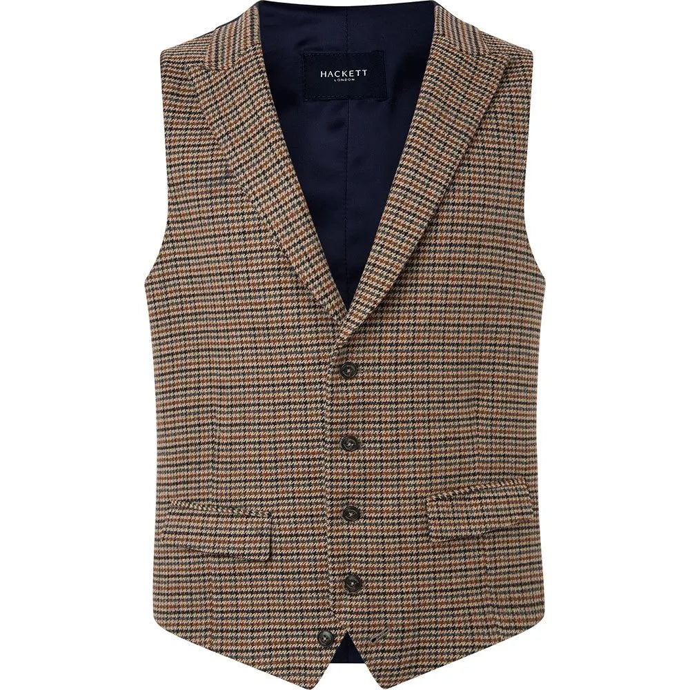 Hackett Autumn Gunclub waistcoat