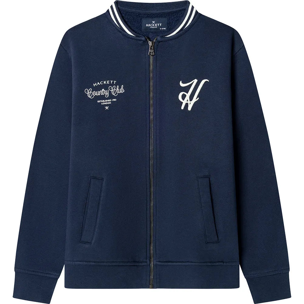 Hackett Country full zip sweatshirt