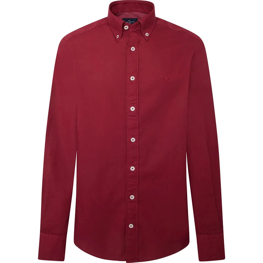 Hackett Dyed Oxford long sleeve shirt