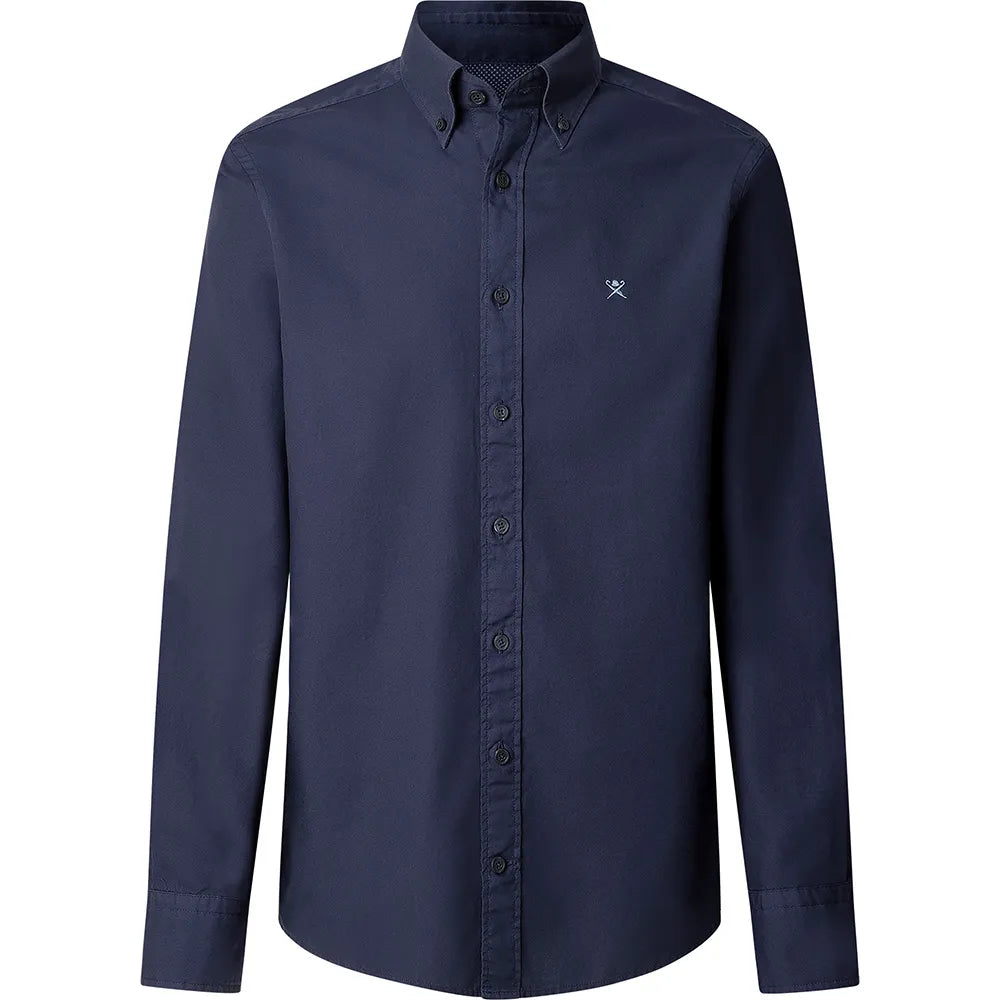 Hackett ESS GMT Dyed Oxford long sleeve shirt
